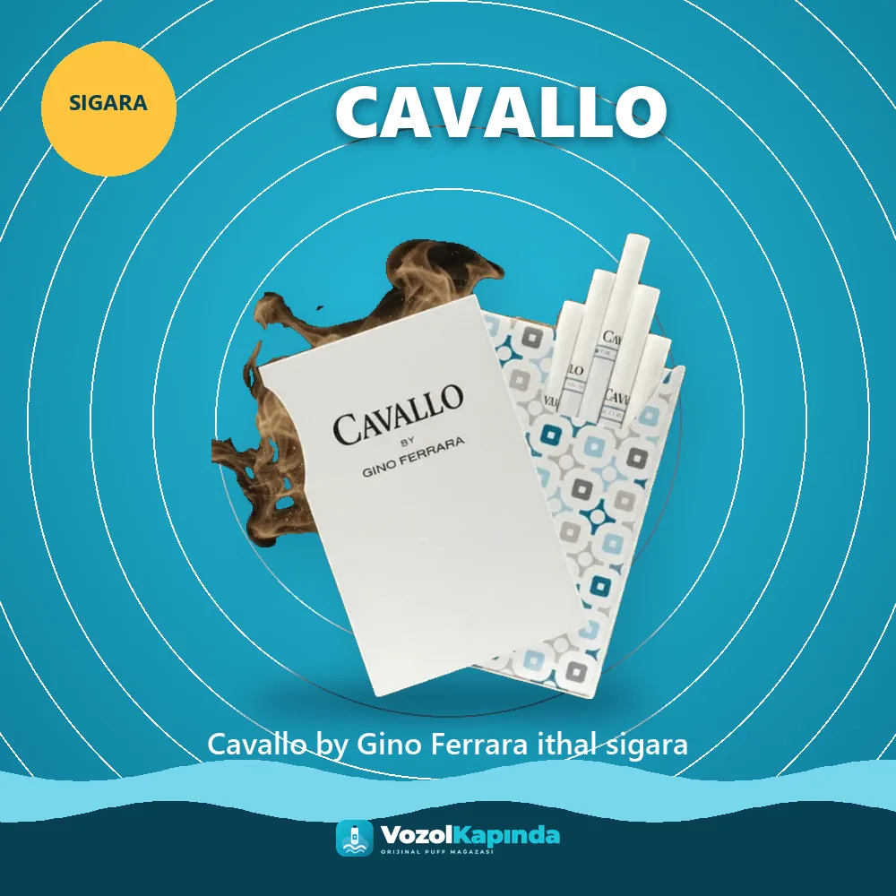 Cavallo by Gino Ferrara ithal sigara özellikleri: orijinal ürün, kapıda ödeme, gizli paket