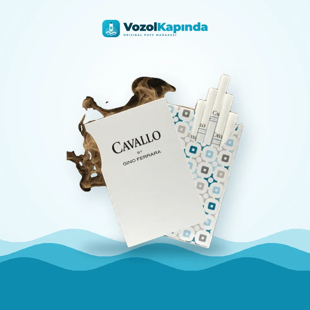 Cavallo by Gino Ferrara ithal sigara ön yüz görseli, orijinal ambalaj