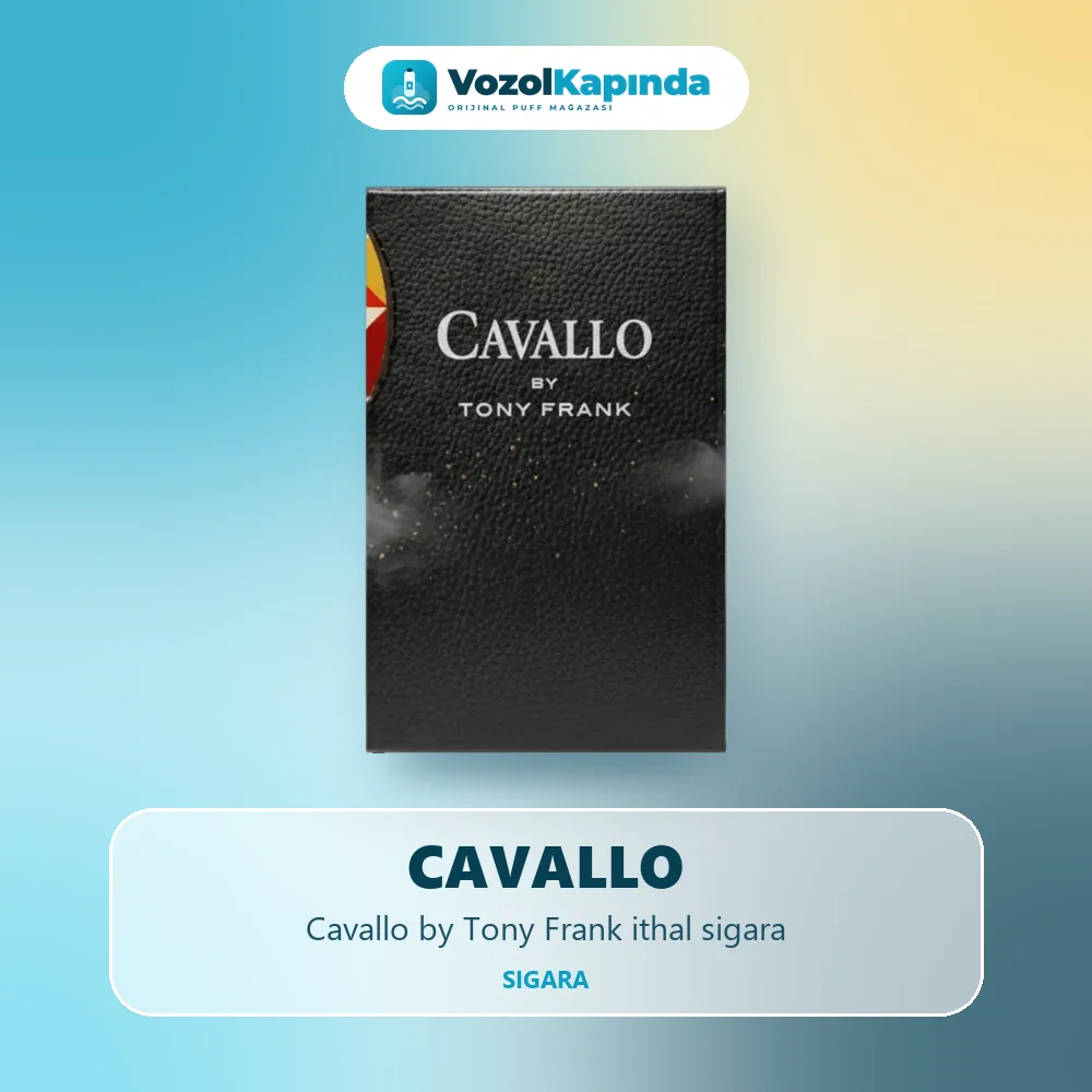 Cavallo by Tony Frank ithal sigara özellikleri: orijinal ürün, kapıda ödeme, gizli paket