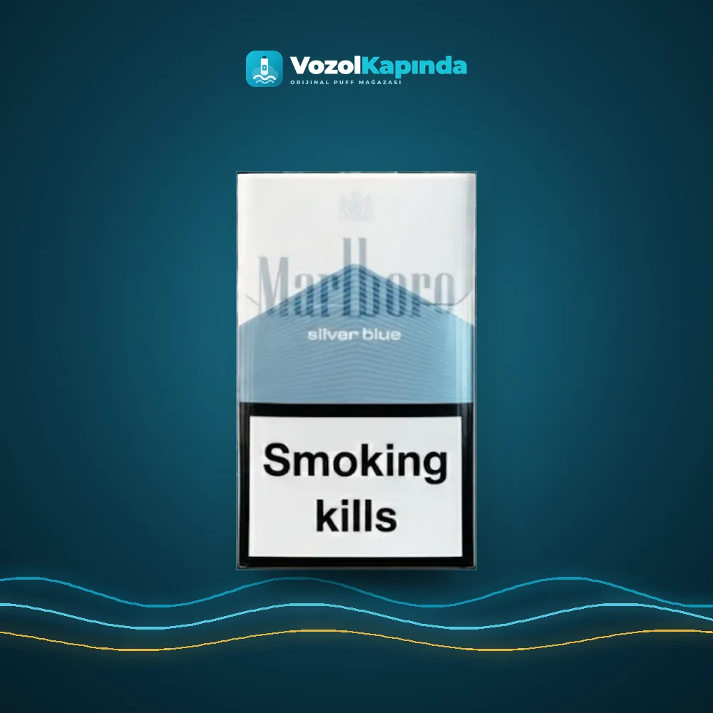 Marlboro Silver Blue ithal sigara, Vozol Kapında orijinal sigara