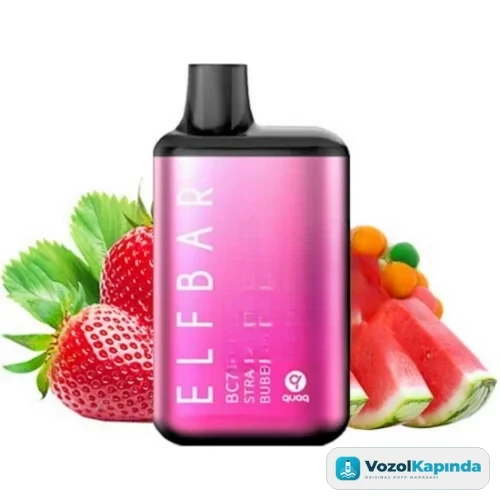 Elf Bar Bc7000 Ultra Strawberry Watermelon Bubble Gum Puff