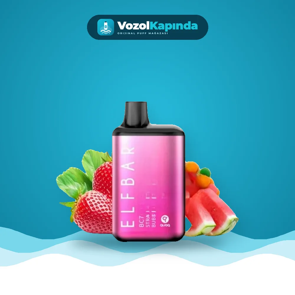 Elf Bar Bc7000 Ultra Strawberry Watermelon Bubble Gum Puff Sipariş Elf Bar Bc7000 Ultra Strawberry Watermelon Bubble Gum Puff satın al, Vozol Kapında