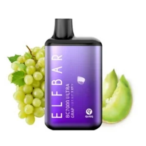 Elf Bar Bc7000 Ultra Grape Honeydew Puff
