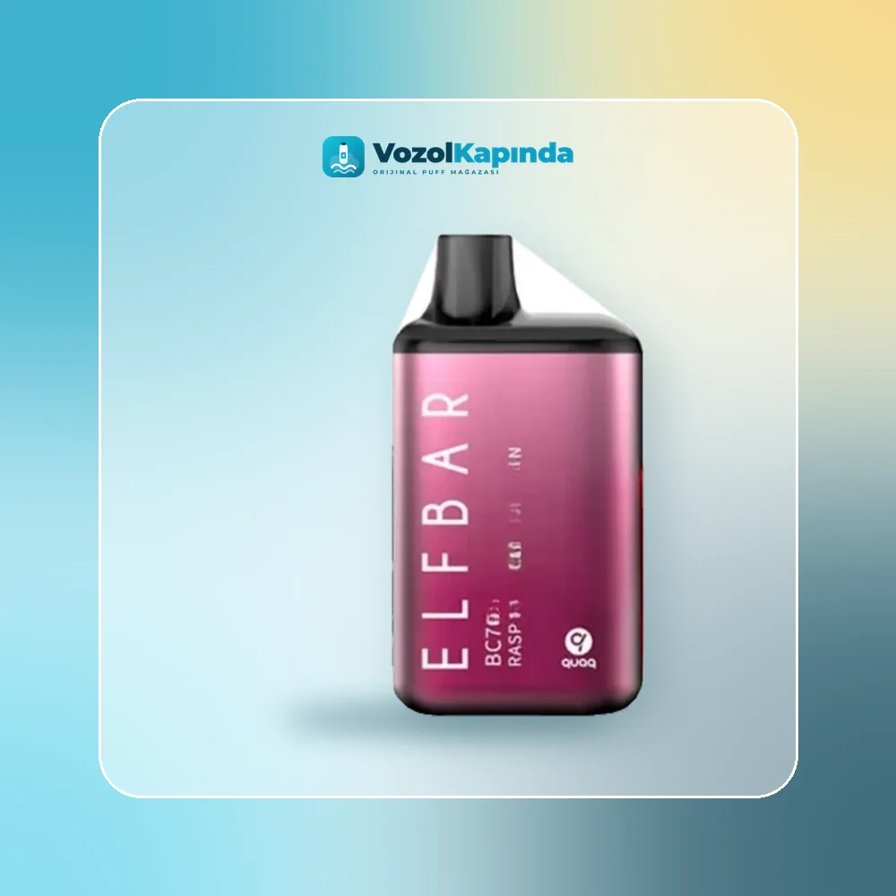 Elf Bar Bc7000 Ultra Raspberry Watermelon Puff Ürün Görseli Elf Bar Bc7000 Ultra Raspberry Watermelon Puff ön yüz görseli, orijinal ambalaj