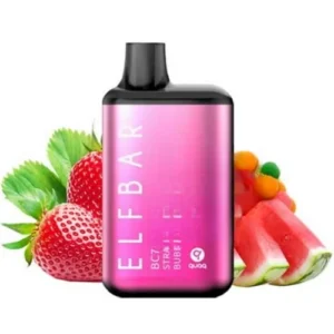 Elf Bar Bc7000 Ultra Strawberry Watermelon Bubble Gum Puff