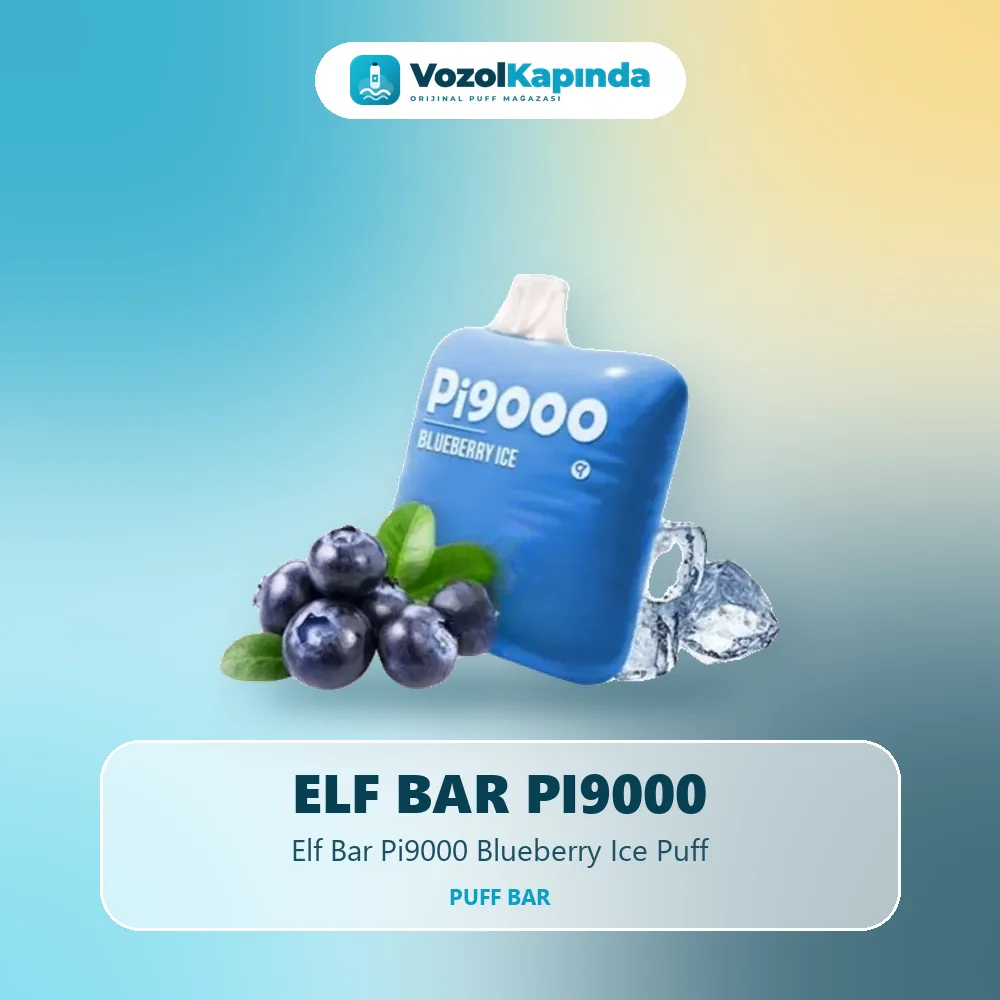 Elf Bar Pi9000 Blueberry Ice Puff Özellikleri Elf Bar Pi9000 Blueberry Ice Puff özellikleri: orijinal ürün, kapıda ödeme, gizli paket
