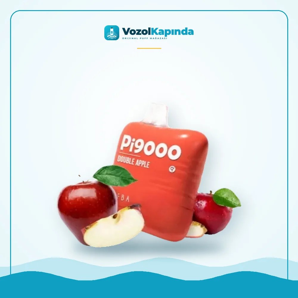 Elf Bar Pi9000 Double Apple Puff 9000 çekim satın al, Vozol Kapında