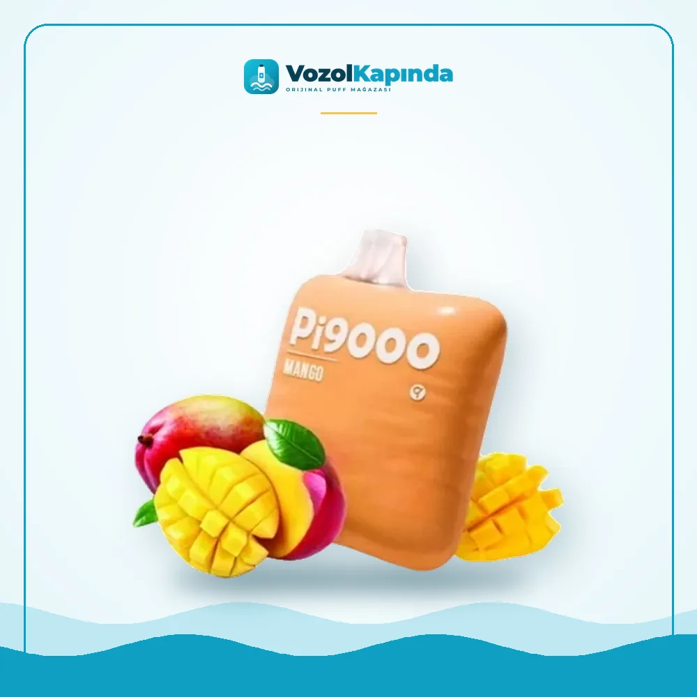 Elf Bar Pi9000 Mango Puff Fiyatı Elf Bar Pi9000 Mango Puff, Vozol Kapında orijinal puff bar
