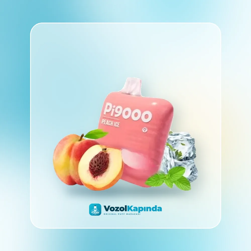 Elf Bar Pi9000 Peach Ice Puff fiyatı ve siparişi, Vozol Kapında