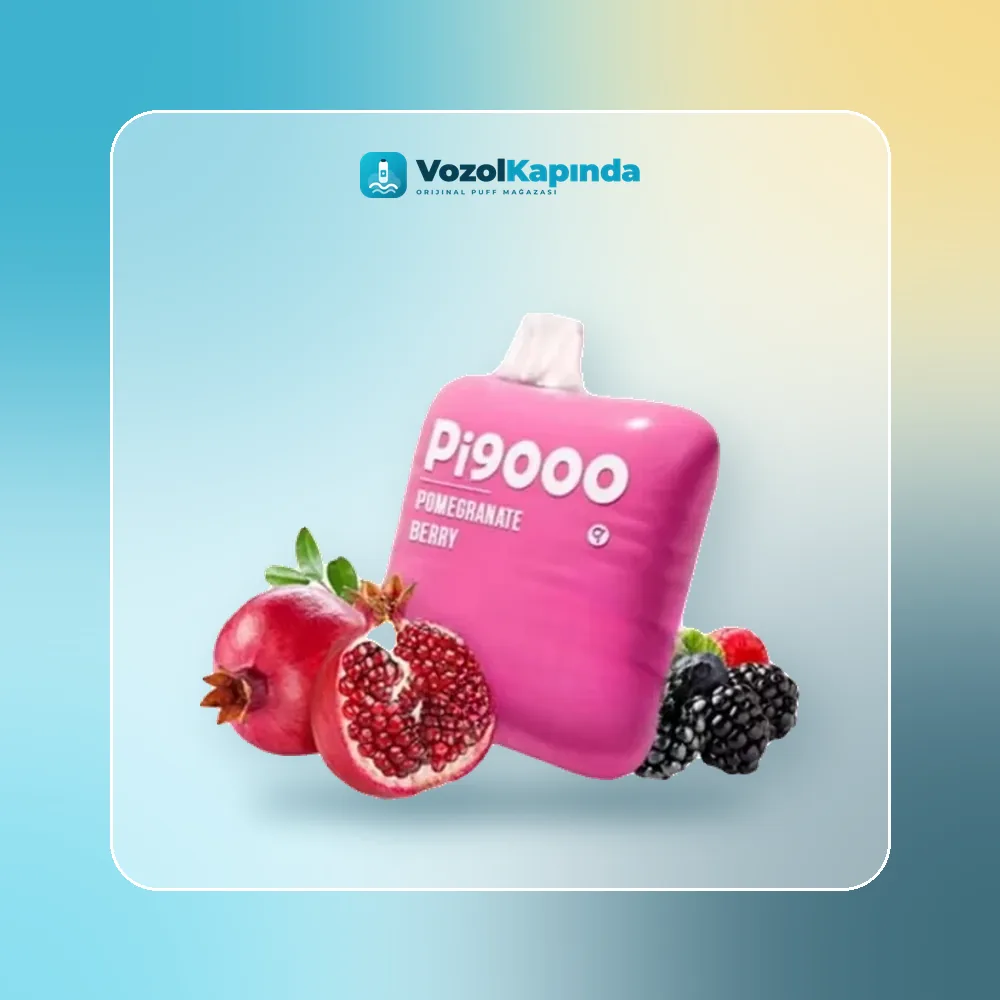 Elf Bar Pi9000 Pomegranate Berry Puff paket görünümü