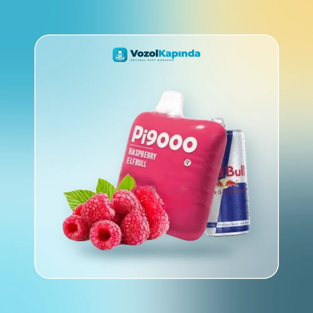 Elf Bar Pi9000 Raspberry Elfbull Puff paket görünümü