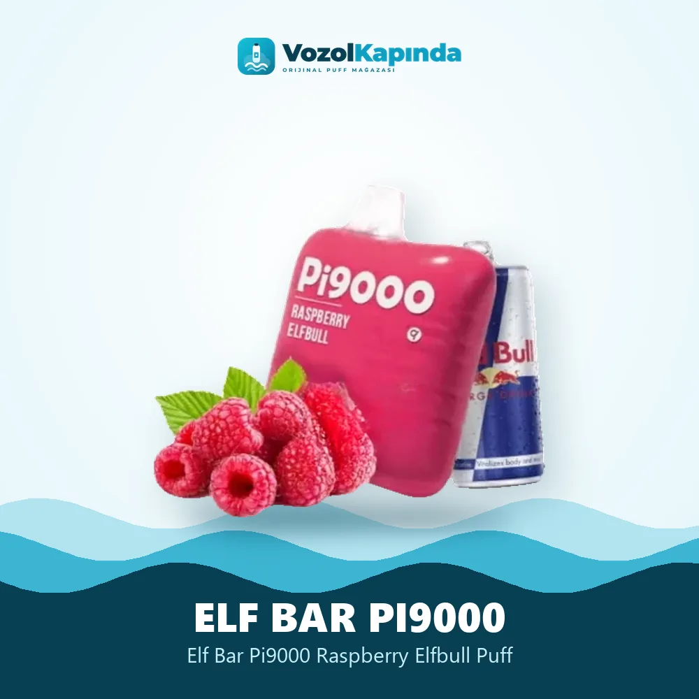 Elf Bar Pi9000 Raspberry Elfbull Puff özellikleri: orijinal ürün, kapıda ödeme, gizli paket