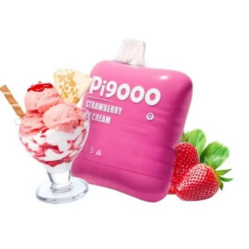 Elf Bar Pi9000 Strawberry Ice Cream Puff