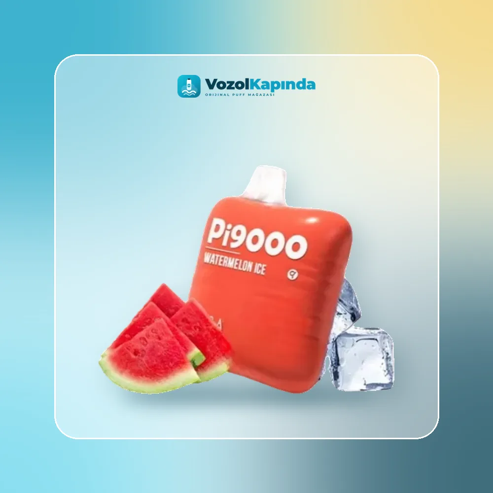 Elf Bar Pi9000 Watermelon Ice Puff paket görünümü