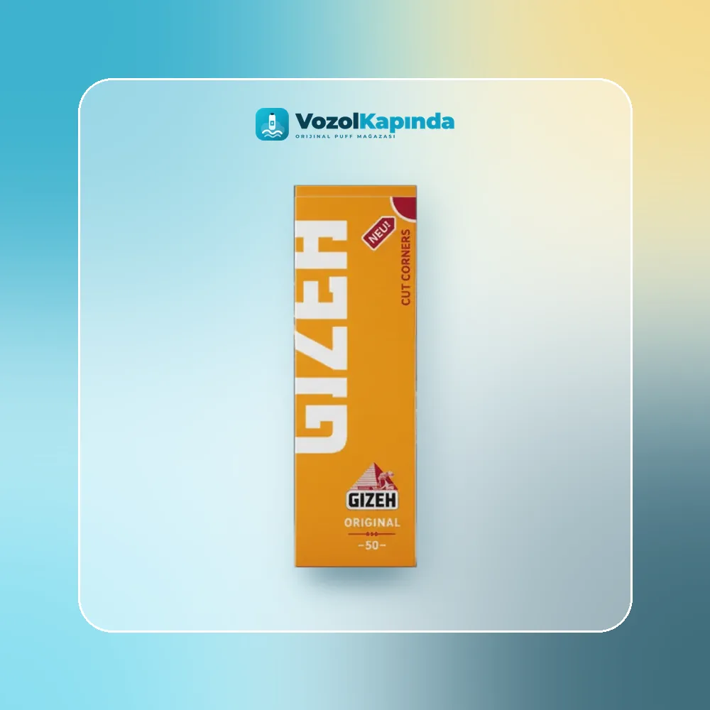 Gizeh Original Yellow sarma kağıdı Paket Görünümü Gizeh Original Yellow sarma kağıdı paket görünümü