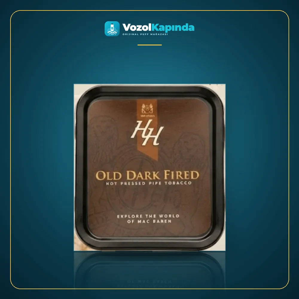 Mac Baren Old Dark Fired Pipo Tütünü 50gr Orijinal Ambalaj Mac Baren Old Dark Fired Pipo Tütünü 50gr ön yüz görseli, orijinal ambalaj