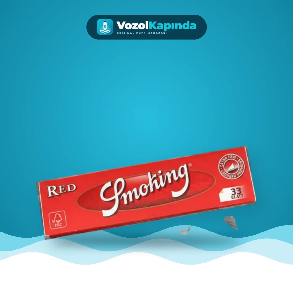 Smoking Red King Size sarma kağıdı Satın Al Smoking Red King Size sarma kağıdı, Vozol Kapında orijinal sarma kağıdı