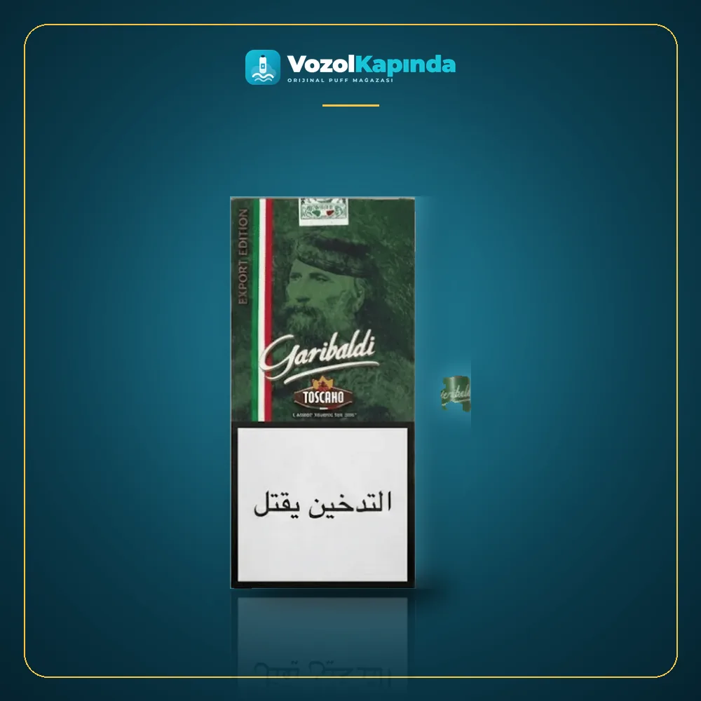 Toscano Garibaldi Puro 5’s Orijinal Ambalaj Toscano Garibaldi Puro 5’s ürün görseli, orijinal puro