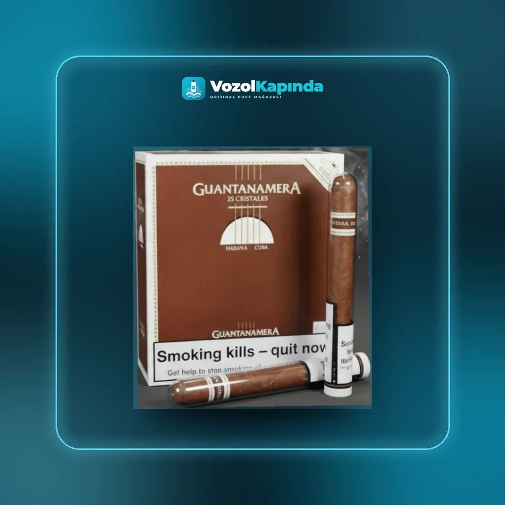 Guantanamera 25 Cristales Puro 25’s, Vozol Kapında orijinal Küba purosu