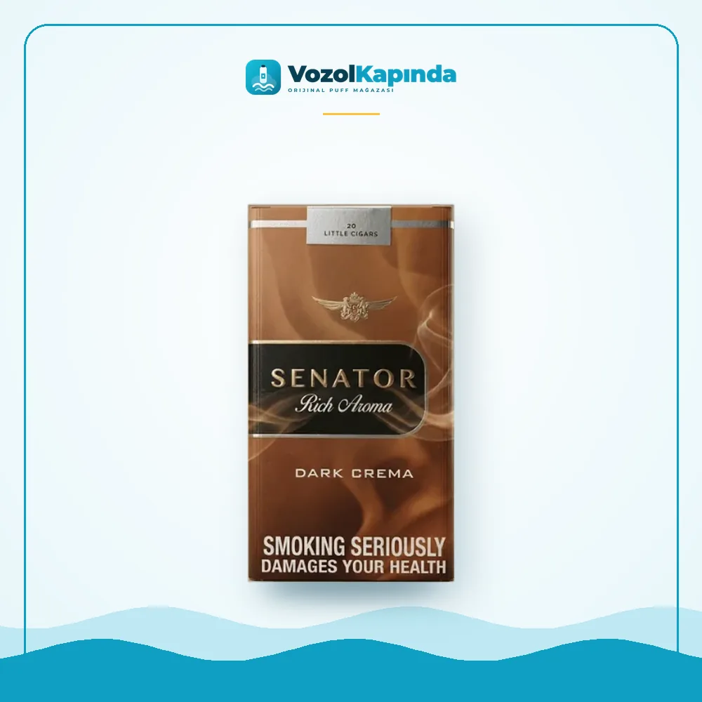 Senator Dark Crema sigara, Vozol Kapında orijinal sigara