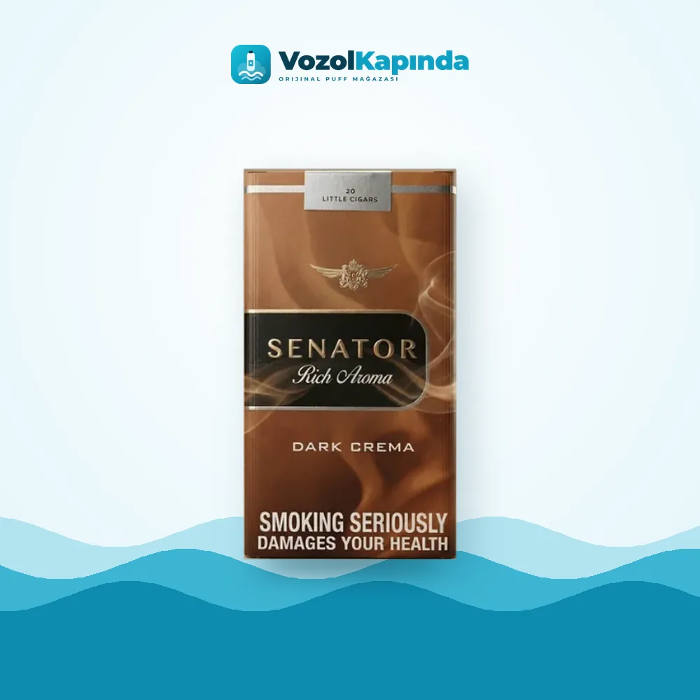 Senator Dark Crema sigara ürün görseli, orijinal sigara
