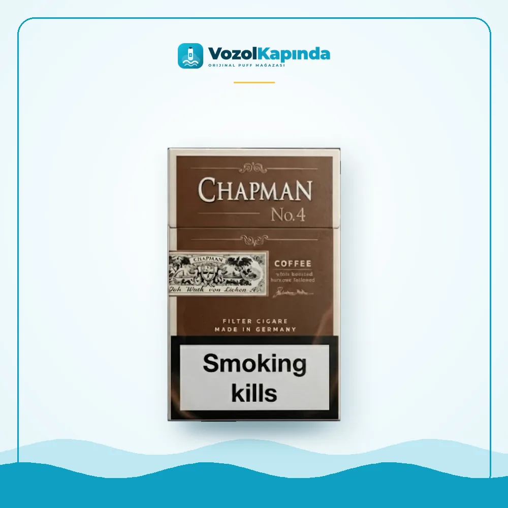Chapman Coffee sigara Kahve aromalı Satın Al Chapman Coffee sigara Kahve aromalı, Vozol Kapında orijinal sigara