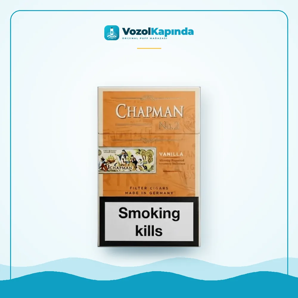 Chapman Vanilla sigara Doğal Tütün aromalı Sipariş Chapman Vanilla sigara Doğal Tütün aromalı satın al, Vozol Kapında