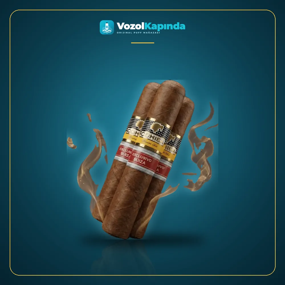 Cohiba Exclusivo Suiza Tek Puro DOMİNİC paket görünümü