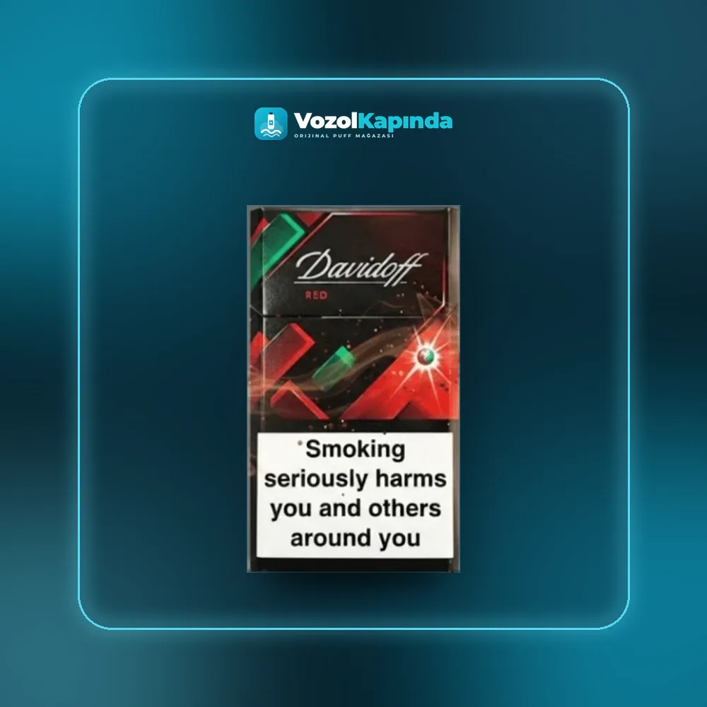 Davidoff Red Sigara Karpuz ve Mentol Aromalı Fiyatı Davidoff Red Sigara Karpuz ve Mentol Aromalı fiyatı ve siparişi, Vozol Kapında