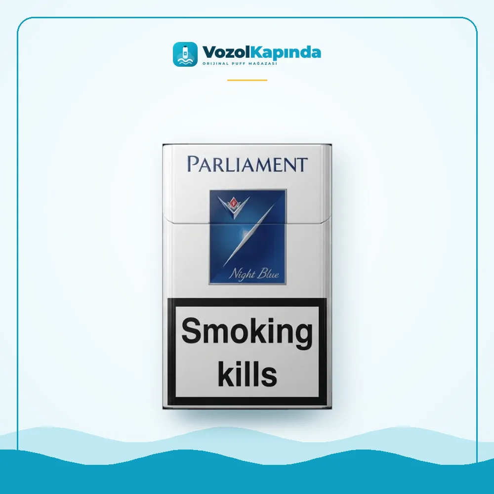 Parliament Night Blue sigara Dubai fiyatı ve siparişi, Vozol Kapında