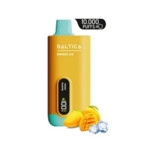 Saltica 10000 Mango Ice Puff – Dijital ekranlı