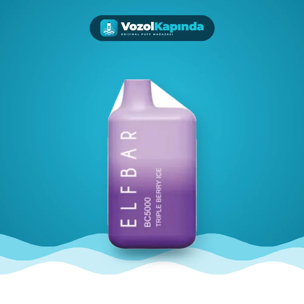 Elf Bar BC5000 Triple Berry Ice Puff fiyatı ve siparişi, Vozol Kapında