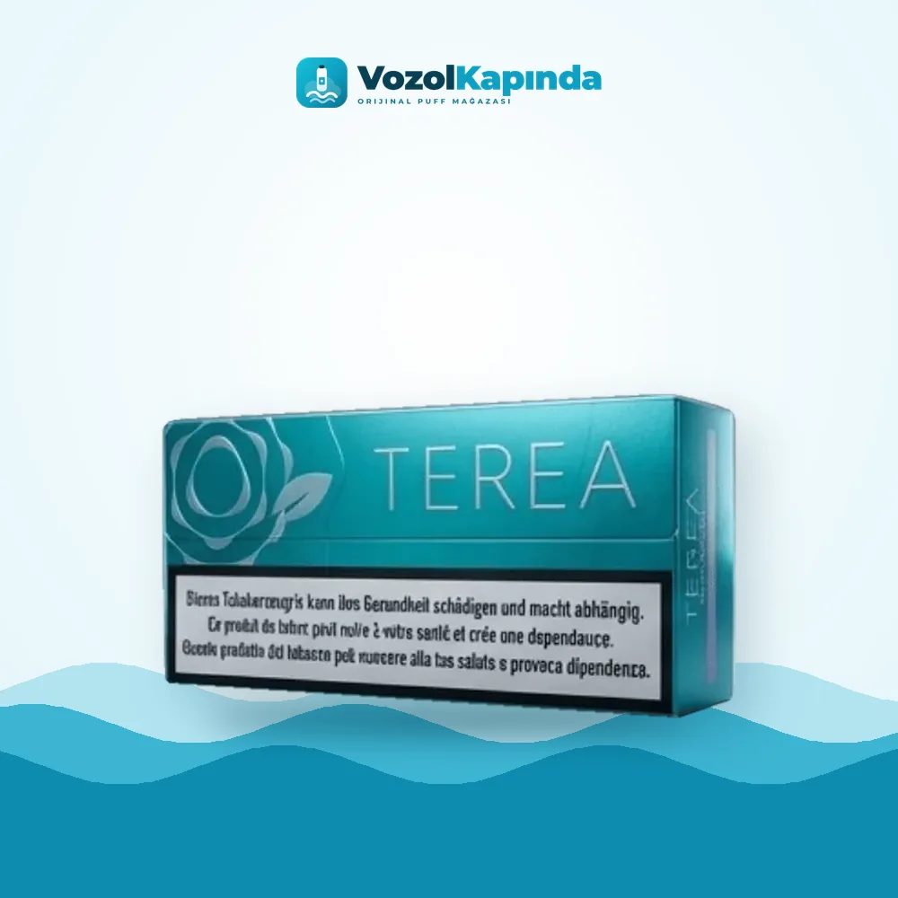 IQOS Terea Turkuaz Kartuş tütün ürün görseli, orijinal tütün kartuşu