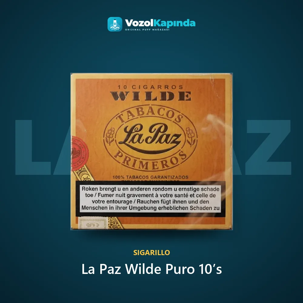 La Paz Wilde Puro 10’s özellikleri: orijinal ürün, kapıda ödeme, gizli paket