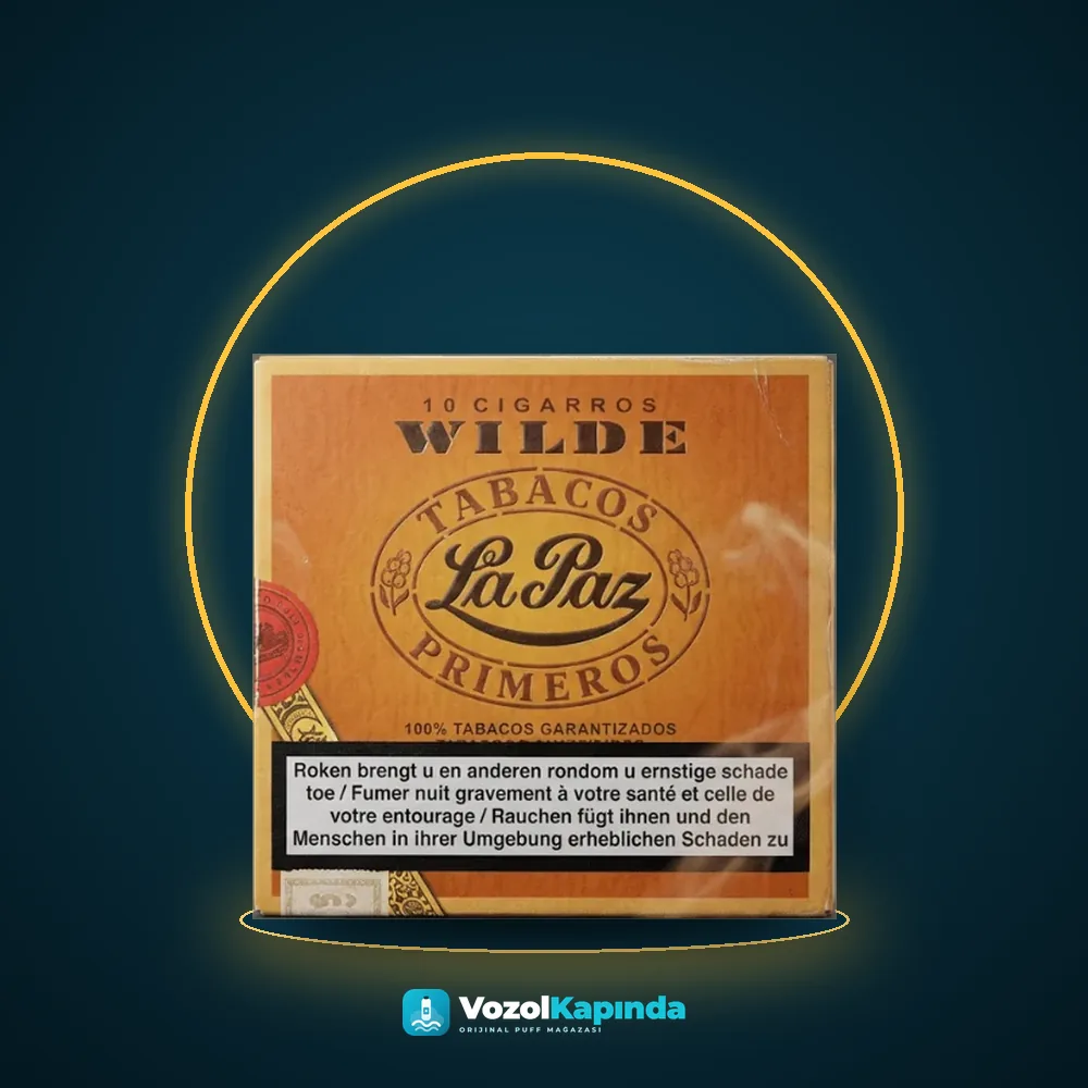 La Paz Wilde Puro 10’s, Vozol Kapında orijinal sigarillo