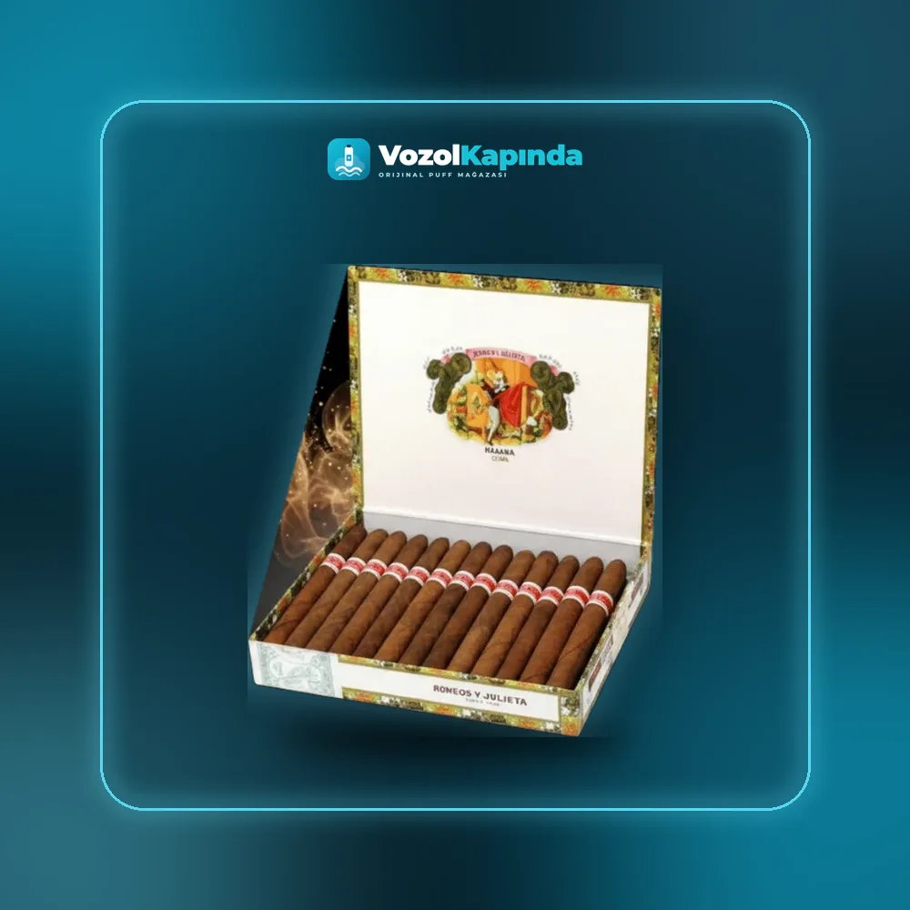 Romeo y Julieta 25 Puritos puro 25’s, Vozol Kapında orijinal Küba purosu