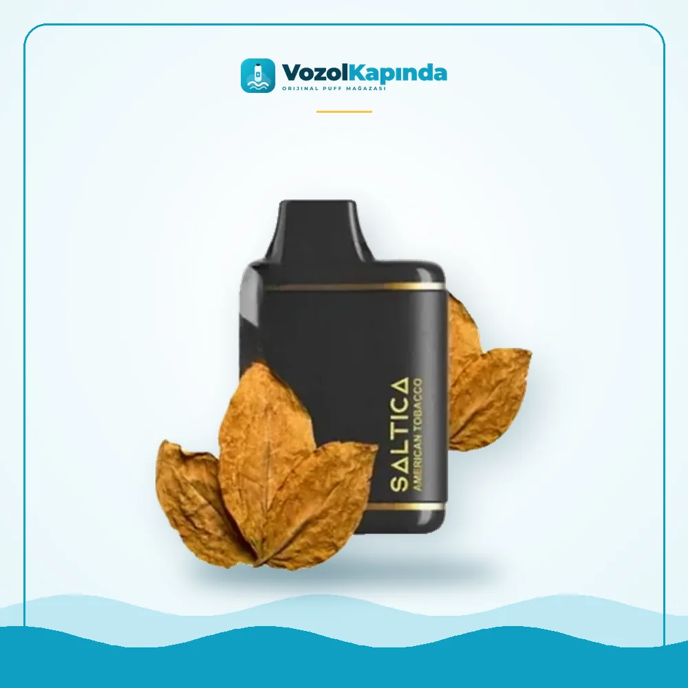 Saltica 7000 American Tobacco Puff Leather Series Sipariş Saltica 7000 American Tobacco Puff Leather Series, Vozol Kapında orijinal puff bar