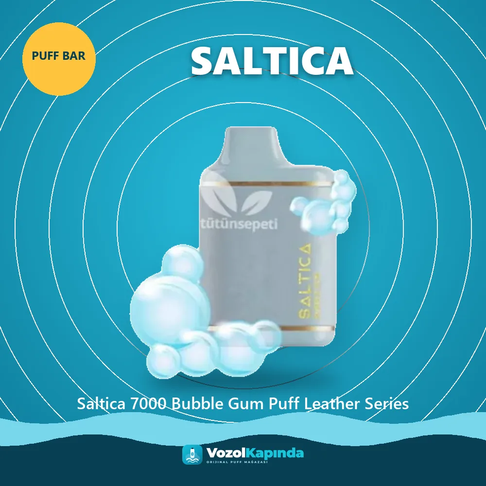 Saltica 7000 Bubble Gum Puff Leather Series Sipariş Bilgileri Saltica 7000 Bubble Gum Puff Leather Series sipariş avantajları: kapıda ödeme ve gizli paket