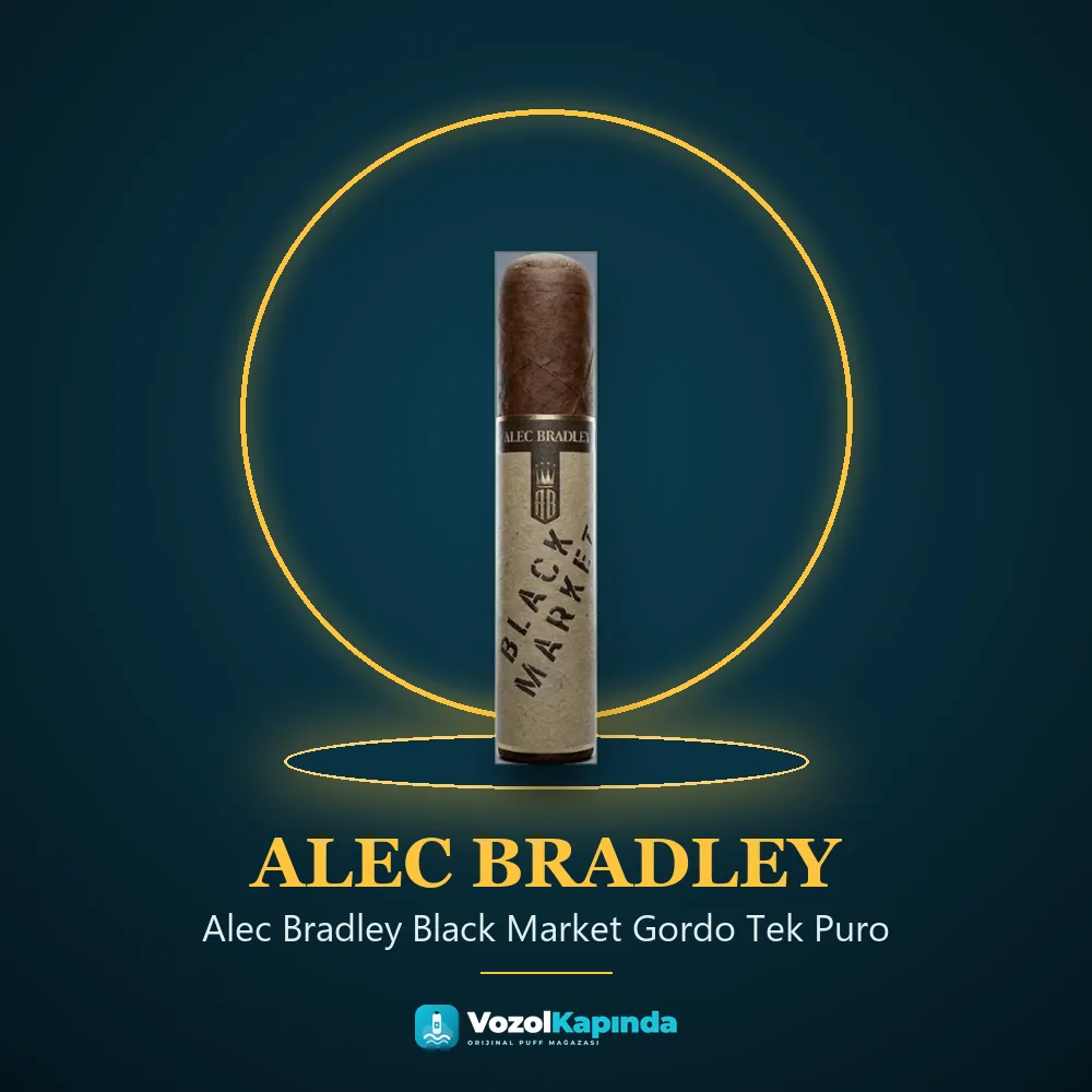 Alec Bradley Black Market Gordo Tek Puro Özellikleri Alec Bradley Black Market Gordo Tek Puro bilgi kartı, orijinal puro