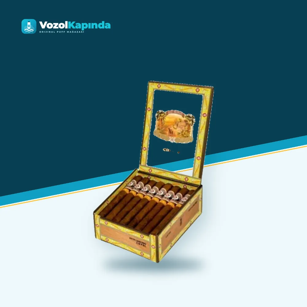Alec Bradley Coyol Petit Lancero Puro 24’s Ahşap kutu Ürün Görseli Alec Bradley Coyol Petit Lancero Puro 24’s Ahşap kutu ön yüz görseli, orijinal ambalaj