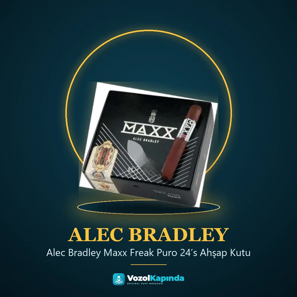 Alec Bradley Maxx Freak Puro 24’s Ahşap Kutu özellikleri: orijinal ürün, kapıda ödeme, gizli paket