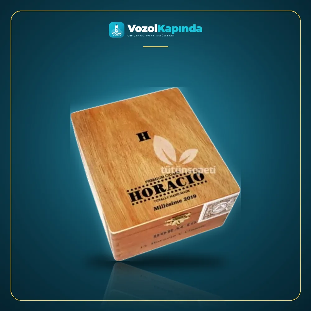 Horacio V Classic Puro 15’s Ahşap kutu Paket Görünümü Horacio V Classic Puro 15’s Ahşap kutu paket görünümü