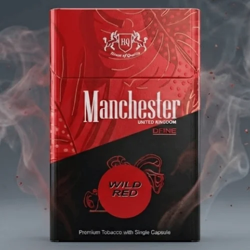 Manchester Wild Red Nano Superslim – Çilek aromalı