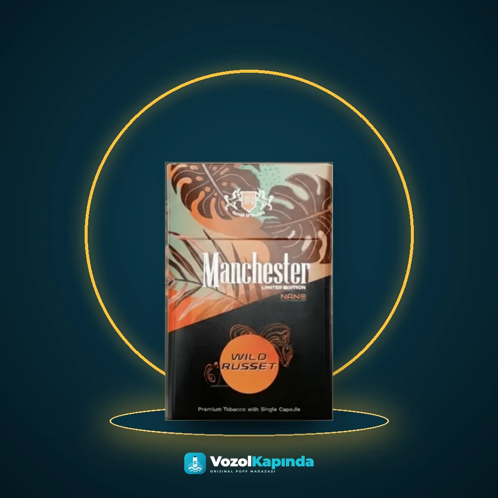 Manchester Wild Russet Nano Superslim Portakal aromalı satın al, Vozol Kapında