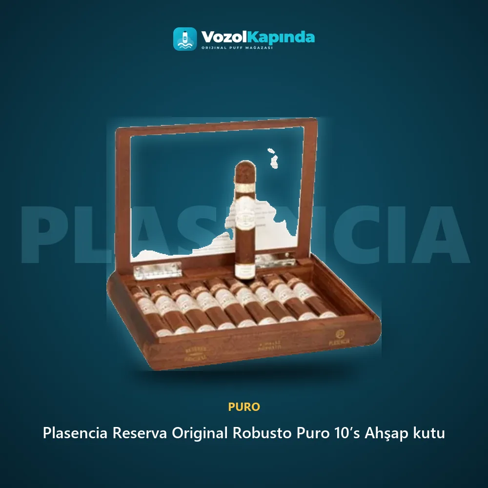 Plasencia Reserva Original Robusto Puro 10’s Ahşap kutu Sipariş Bilgileri Plasencia Reserva Original Robusto Puro 10’s Ahşap kutu sipariş avantajları: kapıda ödeme ve gizli paket