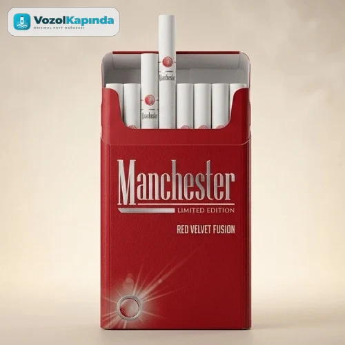 Manchester Red Berry Fusion sigara - Çilek ve Nane