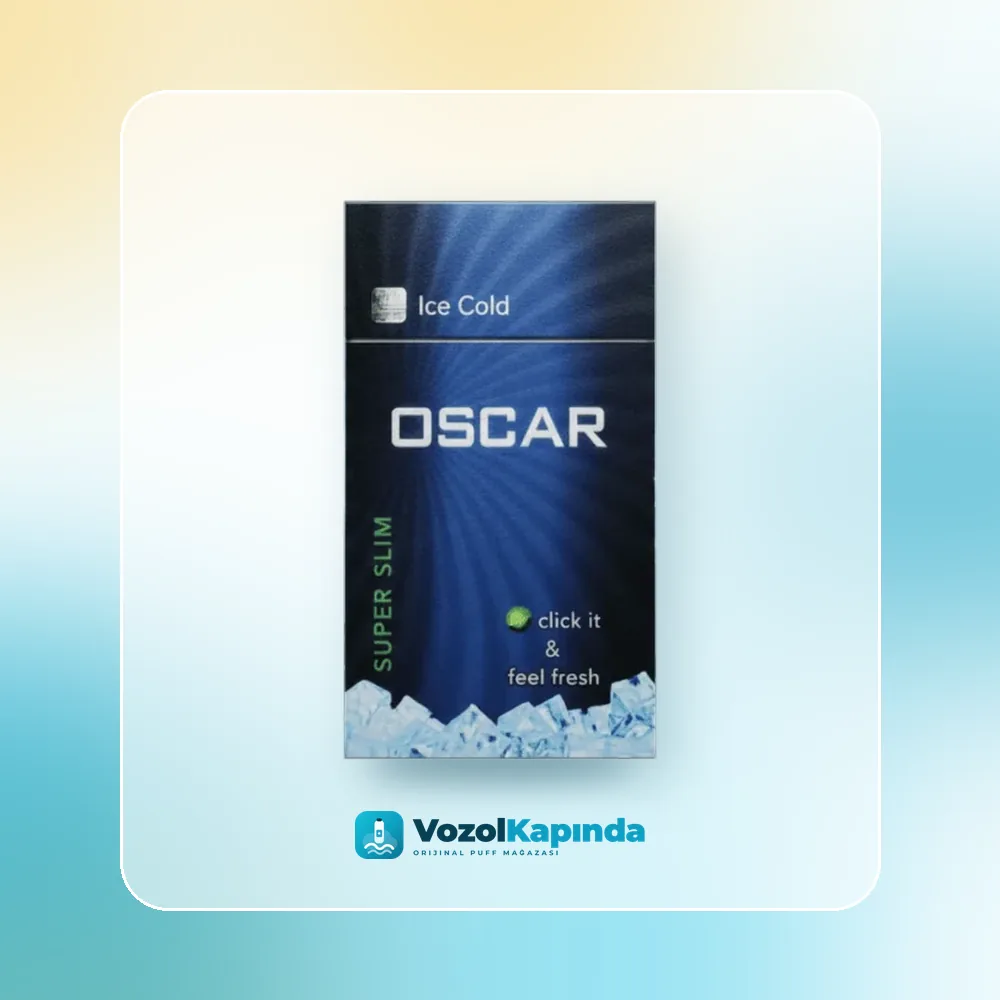 Oscar Ice Cold Superslim Sigara Mentollü satın al, Vozol Kapında