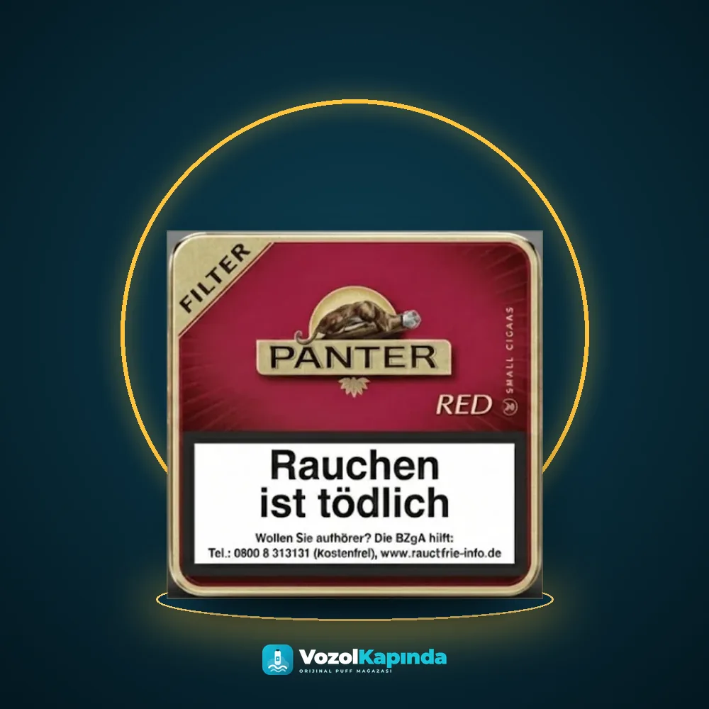 Panter Red sigarillo 20’s Filtreli Fiyatı Panter Red sigarillo 20’s Filtreli satın al, Vozol Kapında