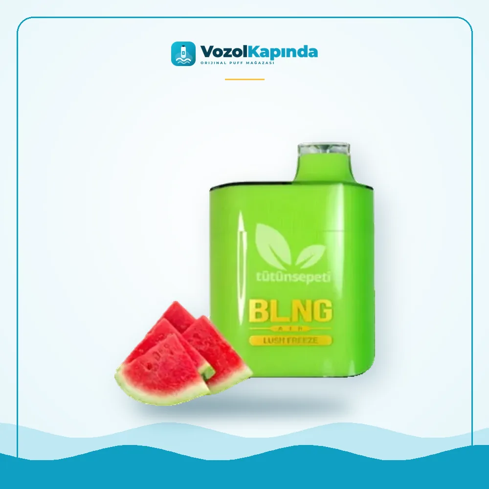 BLNG Air 6000 Lush Freeze Puff Karpuz ve Mentol Satın Al BLNG Air 6000 Lush Freeze Puff Karpuz ve Mentol fiyatı ve siparişi, Vozol Kapında