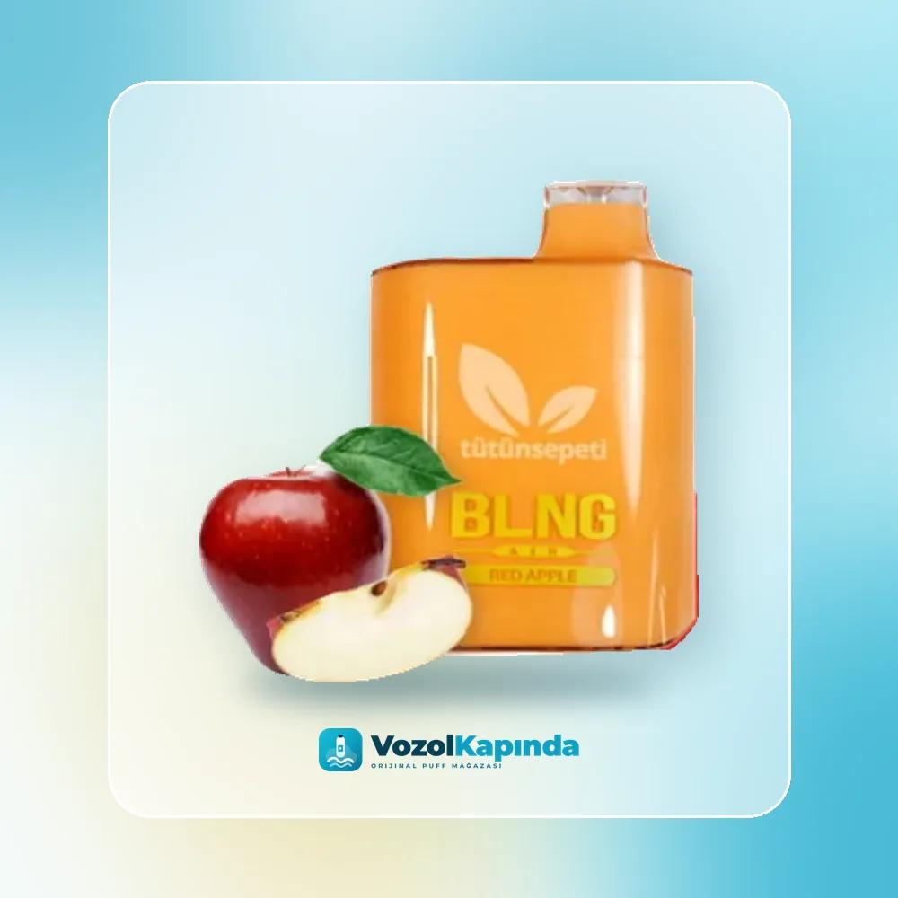 BLNG Air 6000 Red Apple Puff Elma aromalı Sipariş BLNG Air 6000 Red Apple Puff Elma aromalı, Vozol Kapında orijinal puff bar